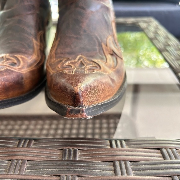 Old Gringo Men’s Brown Embroidered Leather Vencida Western Boot Size 9 1/2 D - Picture 13 of 14